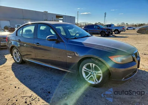 2008 BMW 328 I Sulev из США, поврежденный, VIN WBAVC57518NK78252